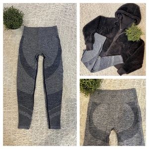 Pink Victoria’s Secret Seamless Contour Workout Leggings Yoga Athletic Gymwear